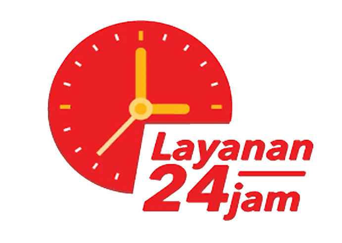 24 jam layanan